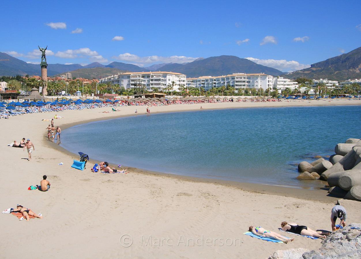 Ferienwohnung Penthouse In Puerto Banus Marbella Exterior foto