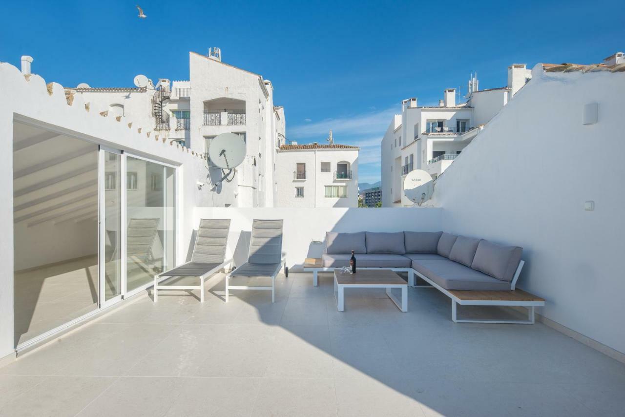Ferienwohnung Penthouse In Puerto Banus Marbella Exterior foto