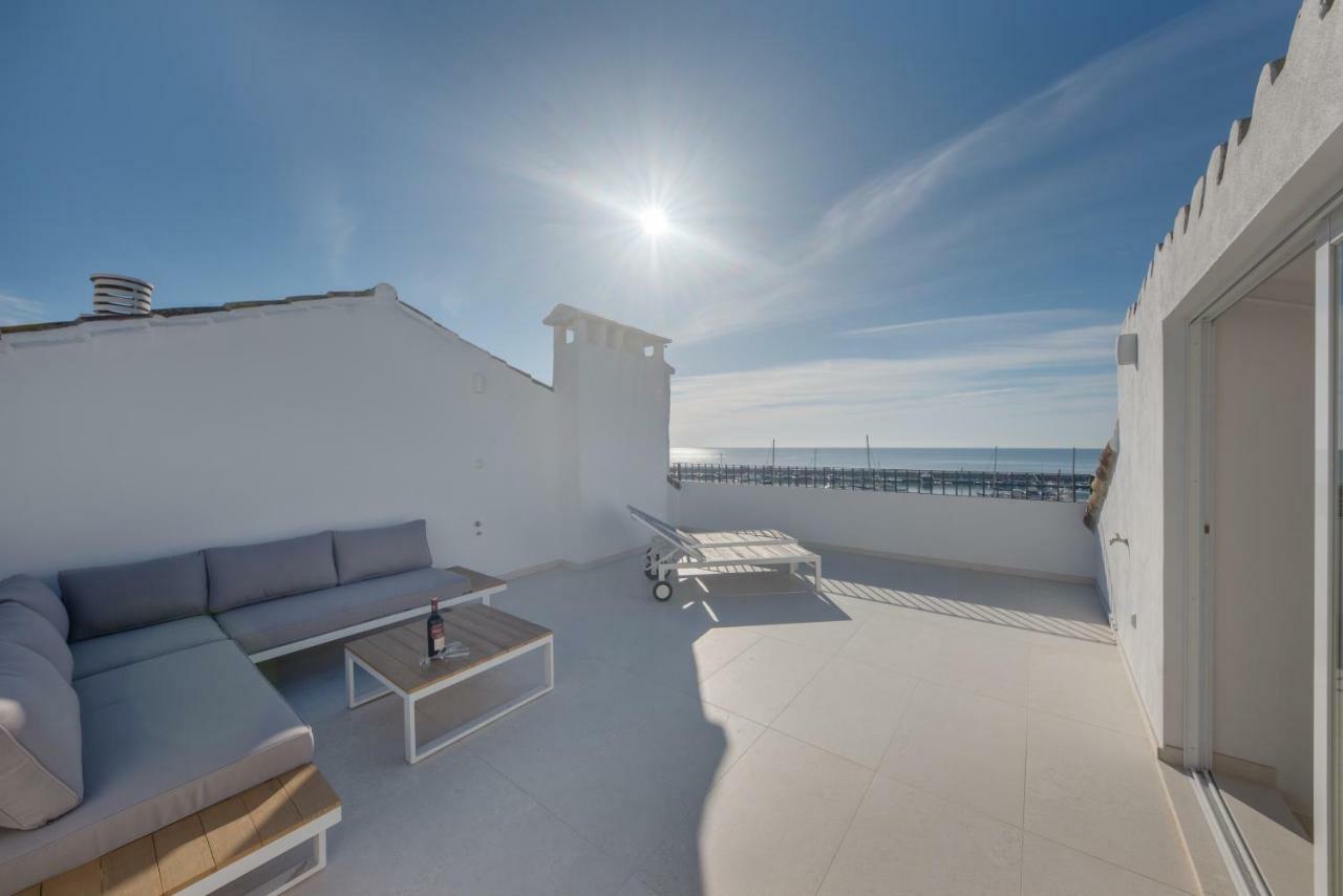 Ferienwohnung Penthouse In Puerto Banus Marbella Exterior foto